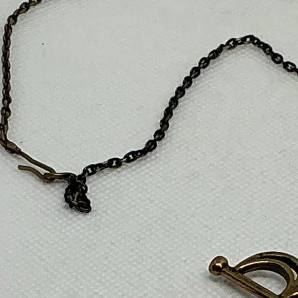 Signed Gard Berg Viking Longship Necklace Scandinavian Brutalist Bronze 1970s - Picture 6 of 12